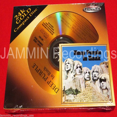 Deep Purple In Rock Audio Fidelity限定・廃盤 Deep Purple – Deep Purple In Rock – CD (24Kt Gold Plated
