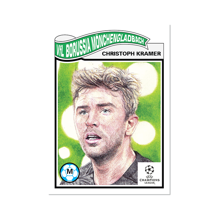 Topps UCL Living Set - Card 296 - Christoph Kramer - Borussia Mönchengladbach