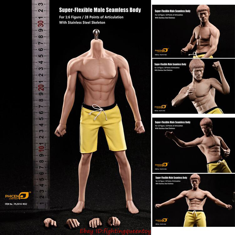 Phicen TBLeague 1/6 Asia Male Seamless Body With Head INSTOCK | eBay