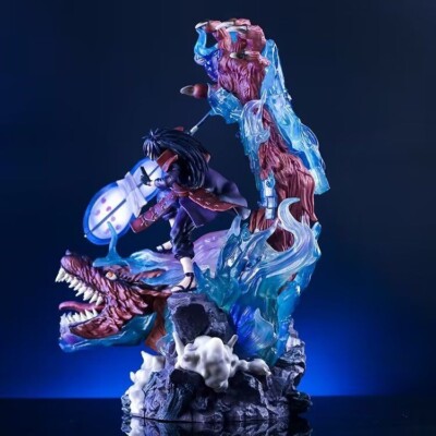 Naruto GK Uchiha Madara Armour Beast Susanoo Nine Tail Statue