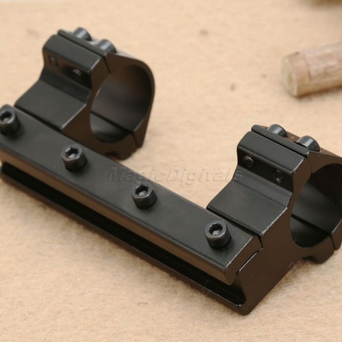 Z6M3 2pcs High Profile 25.4mm 1/" Scope Rings 11mm Dovetail Weaver Rail Mount E2O