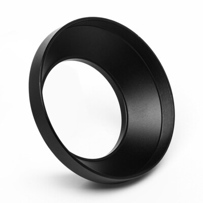 For Wide-Angle Lens Metal Lens Hood 39/40.5/43/46/49/52/55/58/62/67/72/77/82 mm