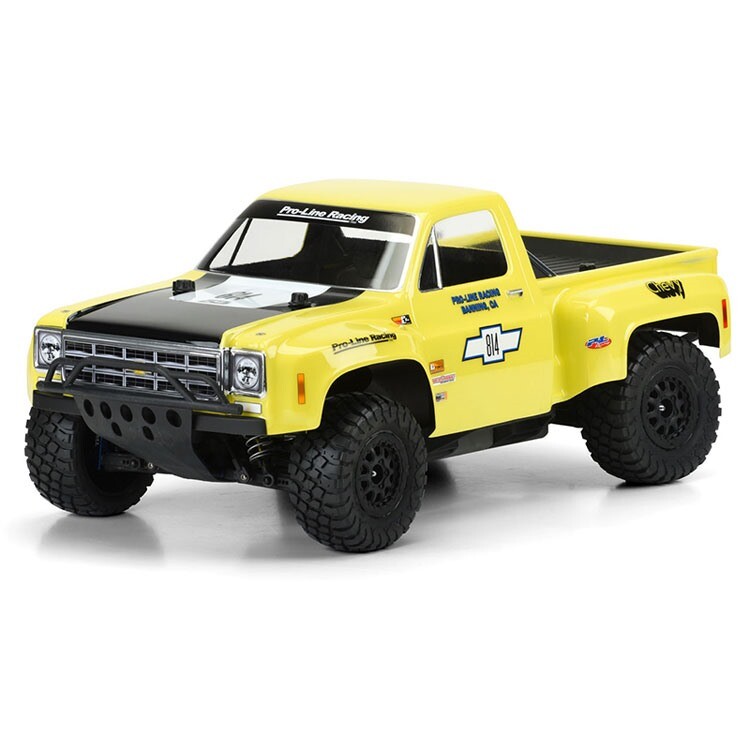 Pro-Line 1978 Chevy C-10 Race Truck Clear Body Traxxas Slash 2WD 4x4 SC Trucks