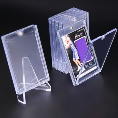 2PCS 130PT One Touch Magnetic Card Holder For Pokemon / Sports / Trading Card
