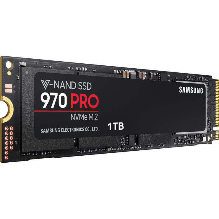 NEW Retail Samsung 970 PRO Series 1TB PCIe NVMe M.2 Internal SSD MZ-V7P1T0BW