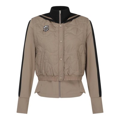Genuine PEARLY GATES GOLF Womens Mock Neck Zip-Up Jumper & Quilted Vest 