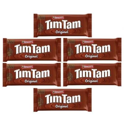 Tim Tam Original Mini Chocolate Biscuits 6er-Pack [MHD: 24.11.2024]