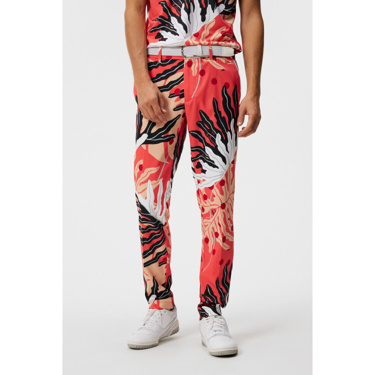 J. Lindeberg Stuart Men's Print Stripe Golf Pants 30X32