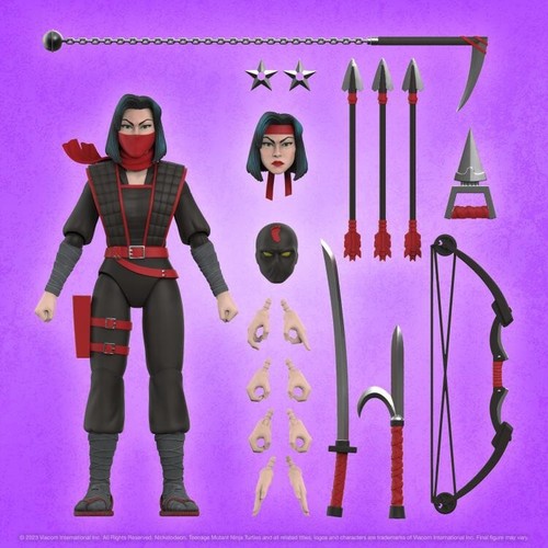 Super 7 TMNT Ultimates Wave 10 Foot Clan Ninja Karai 7