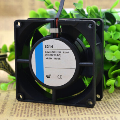 1Piece EBMPAPST MULTIFAN 8314H 80*80*32mm DC24V 6.0W frequency converter fan