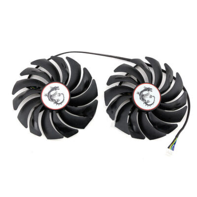 Graphics Card 1 Pair Cooling Fans  For GTX1080ti 1080 1070ti 1070 1060 GAMING