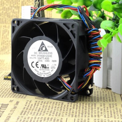 Delta PFR0812XHE 8038 8cm 4.9A automotive booster ultra-violent fan