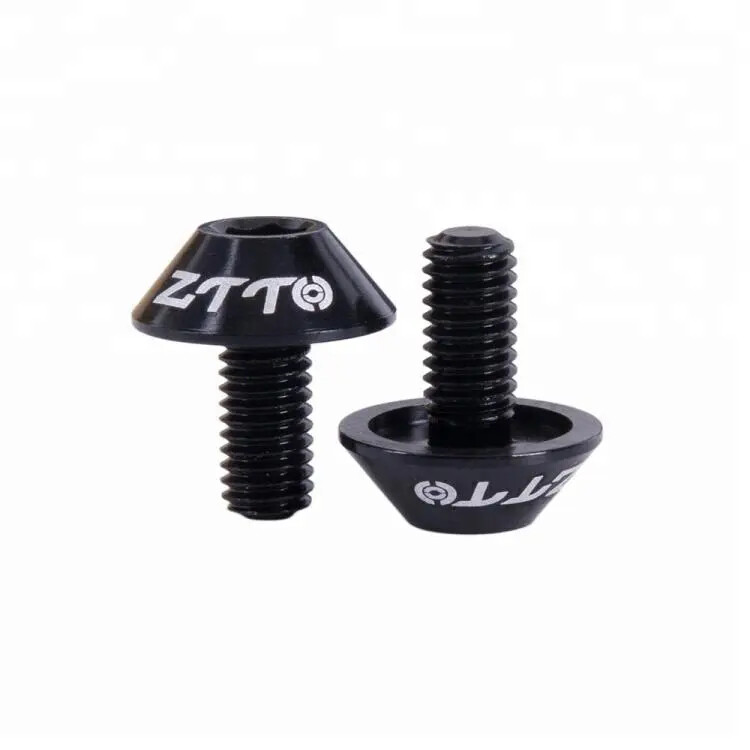 Bicycle Water Bottle Cage Bolts M5*10mm Aluminum Road Gravel Touring Mtb Ztto