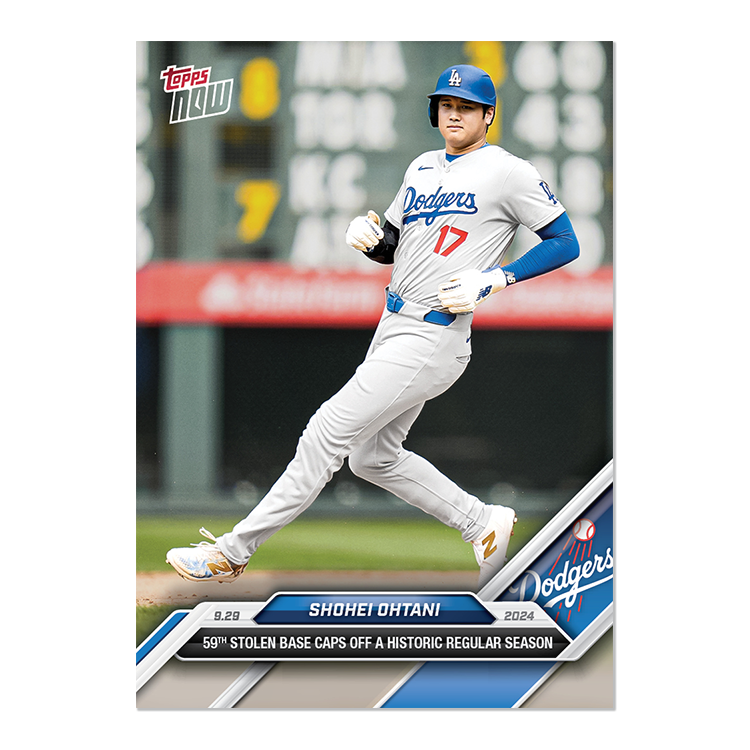 Shohei Ohtani - 2024 MLB TOPPS NOW Card 584 - 1st DODGER IN
