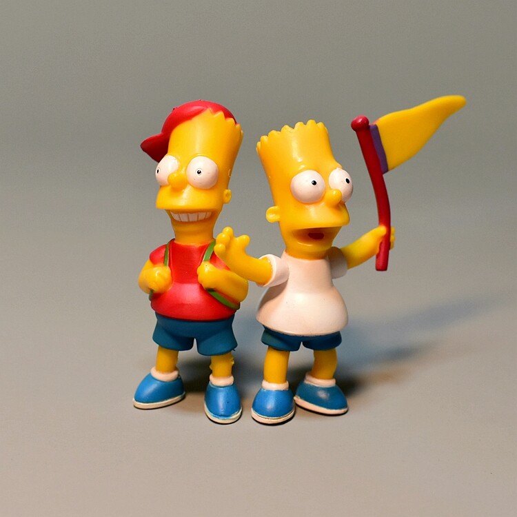 The Simpsons 14 PCS Cartoon Figure Set Collection Cute Figurine