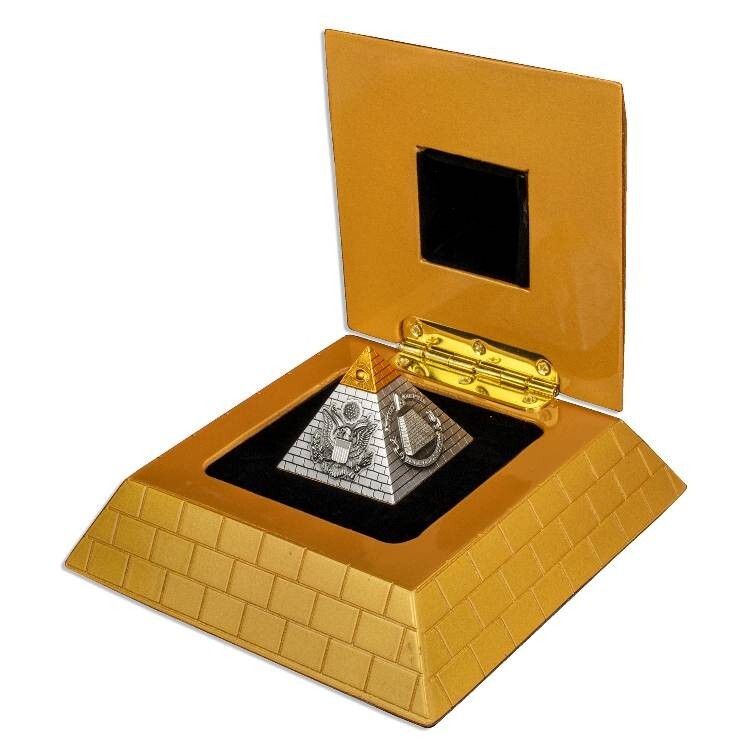 EYE OF PROVIDENCE ALL SEEING EYE PYRAMID 2023 $5.00 5 OZ