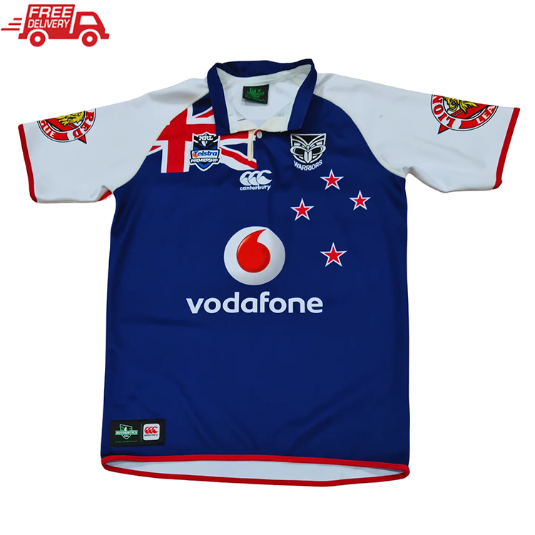 New Zealand Warriors 2011 Retro NRL Jersey - Free Postage