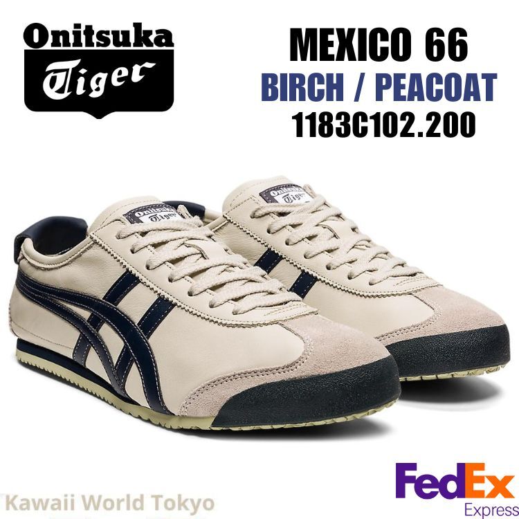 Onitsuka Tiger MEXICO 66 BIRCH/PEACOAT 1183C102 200 UNISEX