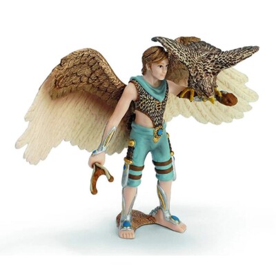 BRAND NEW Schleich Bayala 70429 Arelan fantasy elf magic with eagle - Ref: ESSS