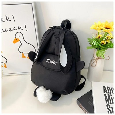Fashion Boys and Girls School Book Backpack School Bags Bunny Portable Backpacks