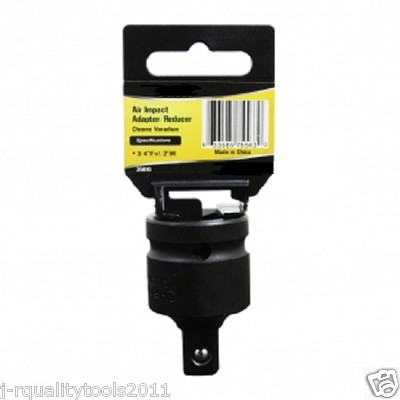 1" TO 3/4" INCH DR DRIVE BLACK IMPACT SOCKET ADAPTER REDUCER TOOL ADAPTOR
