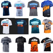 KTM T-Shirt Team Motocross MX Motorbikes Racing Men/'s Sports Clothing Downhill
