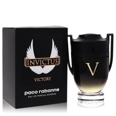 Invictus Victory by Paco Rabanne Eau De Parfum Extreme Spray 1.7 Oz BRANDED