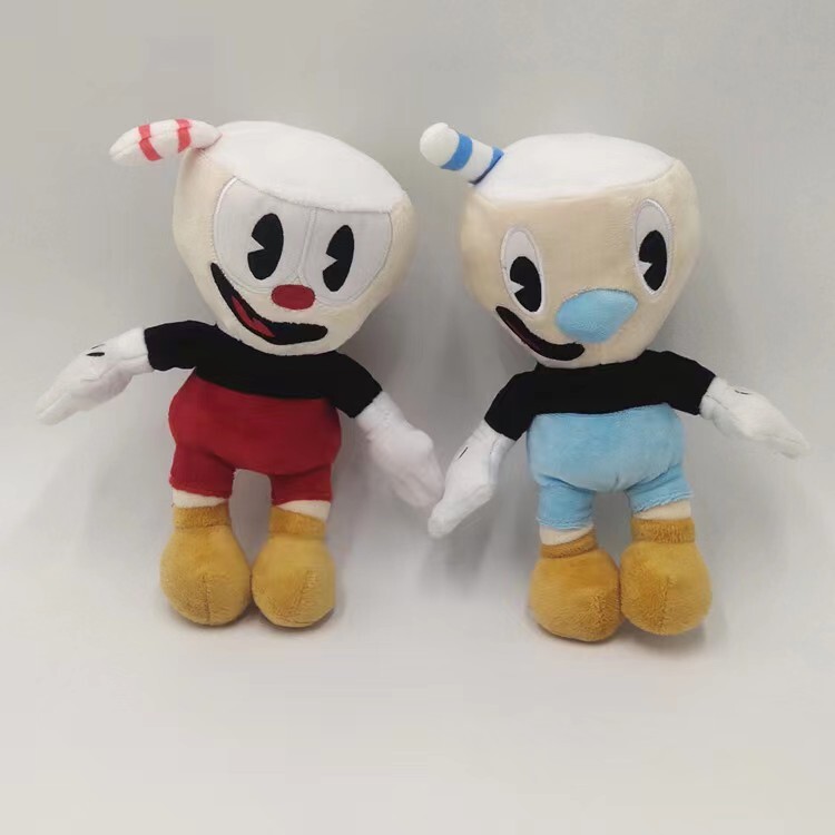 The Cuphead Show Plush Stuffed Toy Doll Soft Toy Action Figure
