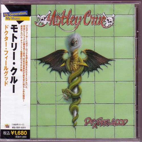 MÖTLEY CRÜE DR. FEELGOOD 日本盤 MOTLEY CRUE - Dr. Feelgood - Japan Edition CD | eBay