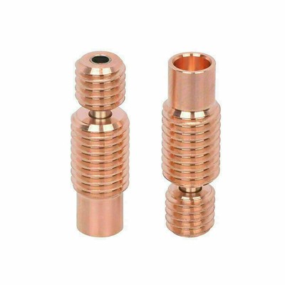 BI-metal Copper Alloy Heatbreak Throat for E3D V6 3D HOTEND Heater Block Printer