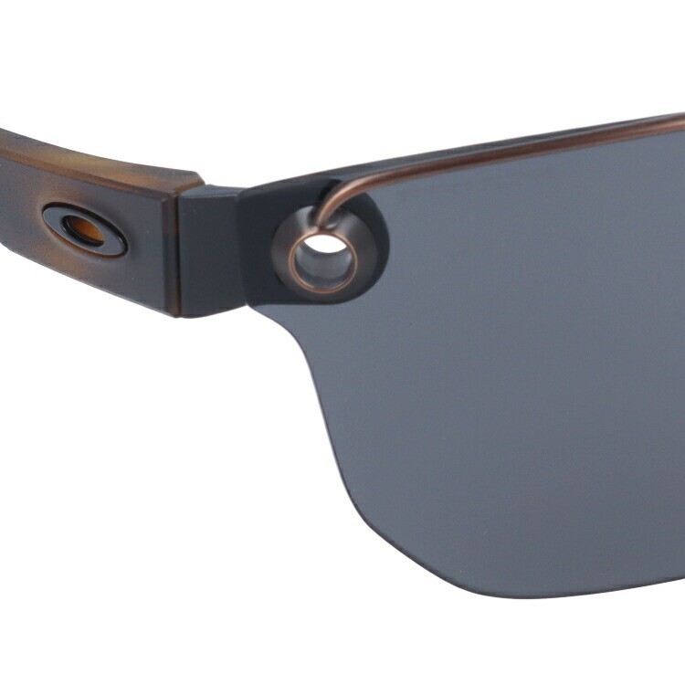 Pre-owned Oakley Chrystl Sunglasses Oo4136-0167 Prizm Heptagon Double Bridge Plutonite In Prizm Grey