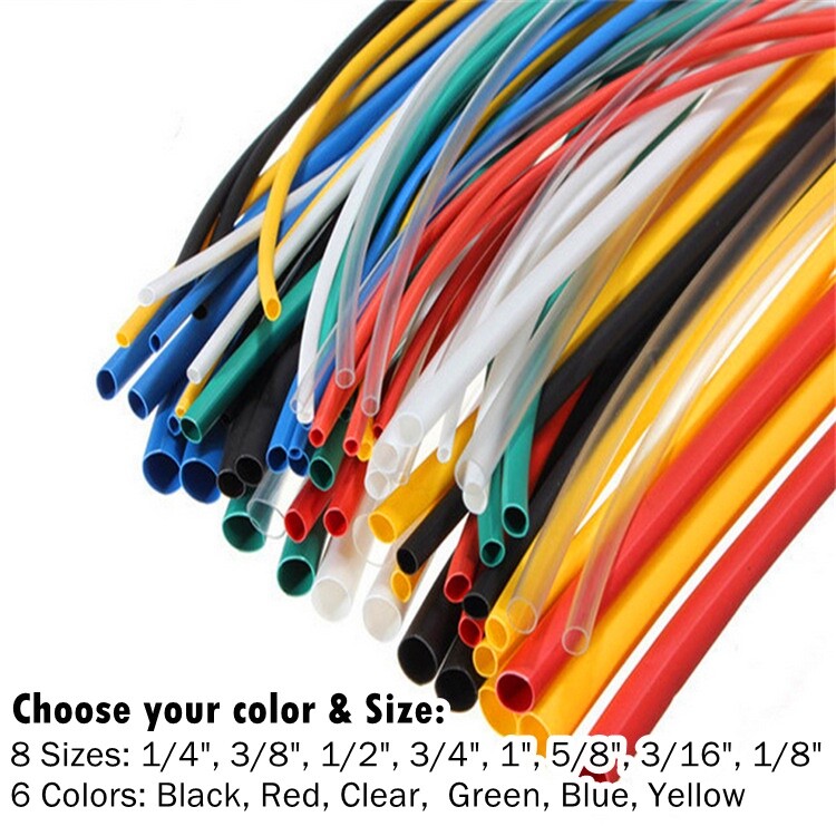 Heat Shrink Tubing 3:1 Marine Wire Wrap Insulation Cable Sleeve Tube Assortment