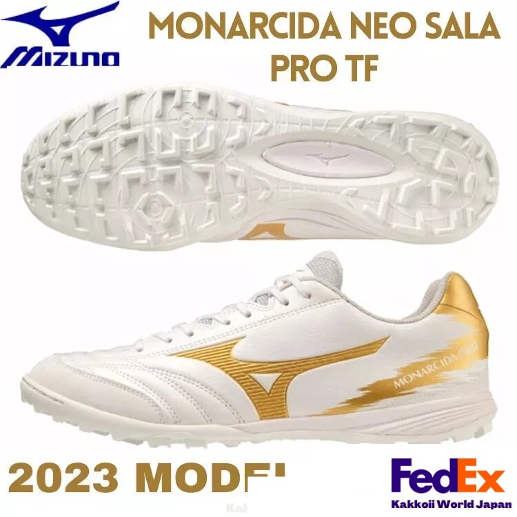MizunoMonarcida Neo Sala Pro TF 26.5 値下げ MIZUNO Futsal Shoes MONARCIDA NEO SALA PRO TF Q1GB2321 52