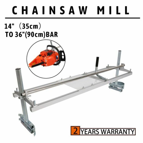 Chainsaw Mill 14"-36" Portable Chain Saw Mill Aluminum Steel Planking Lumber