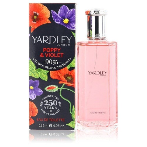 Yardley Poppy & Violet Perfume By Yardley London EDT Spray 4.2oz/125ml For Women