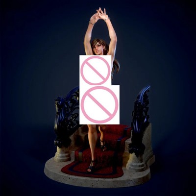 1/24 Scale Sexy Resin Figure Model Kit Miniature Toy Pinup Irene Unassembled.