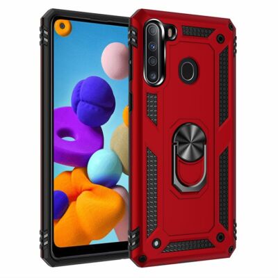 For Samsung Galaxy A21 Phone Case Shockproof Dustproof Cover Screen Protector