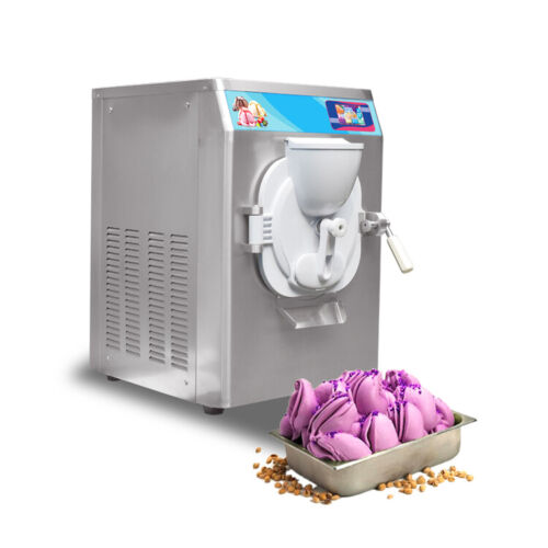 Kolice Commercial countertop Gelato hard ice Cream Machine,batch freezer