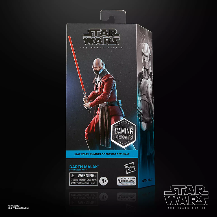 Darth Malak Action Figure Knights Old Republic Star Wars Black Series 1:12