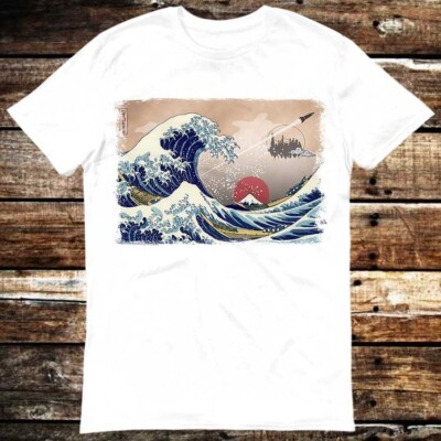 Hokusai The Great Wave Off Kanagawa Japanese Art T Shirt 6042