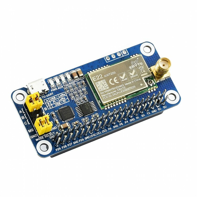 SX1262 Lora Hat for Raspberry Pi, 868 MHz frequency band Wireless Board pc66