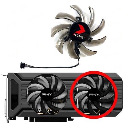For PNY GTX1060 1070ti V2 Graphics Card Cooling Fan GA91S2U Cooling Fan Cooler