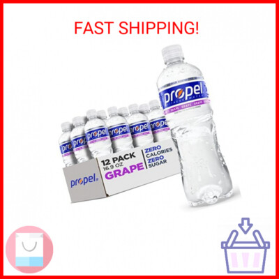 Grape Zero Calorie Sports Water with Electrolytes & Vitamins C&E, 16.9 Fl Oz (12