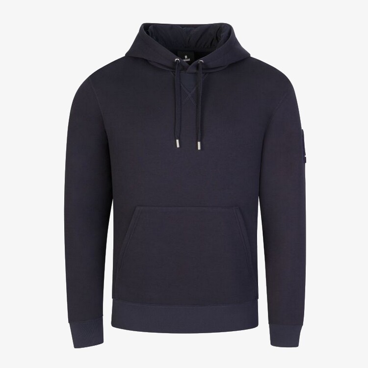 新色ベルベットロゴ入り【Mackage】大人気Krys Hoodie パーカー MACKAGE KRYS VELVET EMBROIDERY HOODIE - BLACK | Platinum