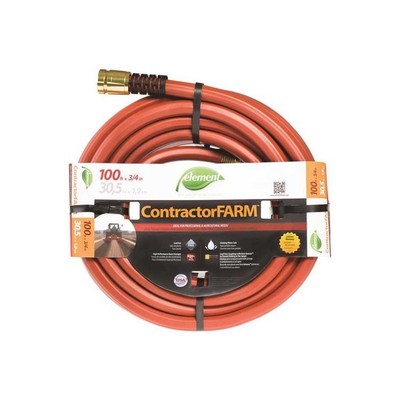 Colorite/Swan ELCF34100 Contractor Farm Garden Hoses, Kink Free, 3/4 Inch x 100