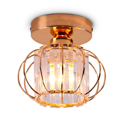 Gold hallway light fixtures deals