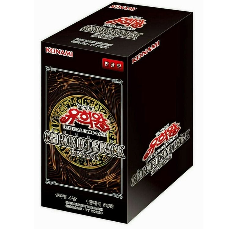 YUGIOH Cards Chronicle Pack 1st Wave Booster BOX 30Pack 20AP-KR