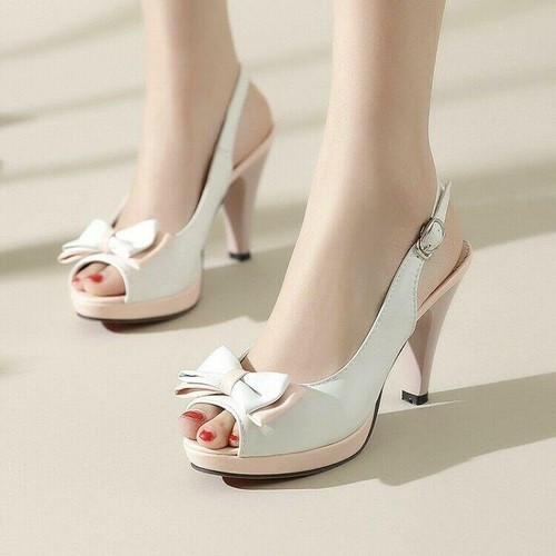 ハーリップトゥ Becca Slingback Sandals ホワイト 37 Becca Slingback Sandals（サンダル）｜Her lip to（ハーリップ