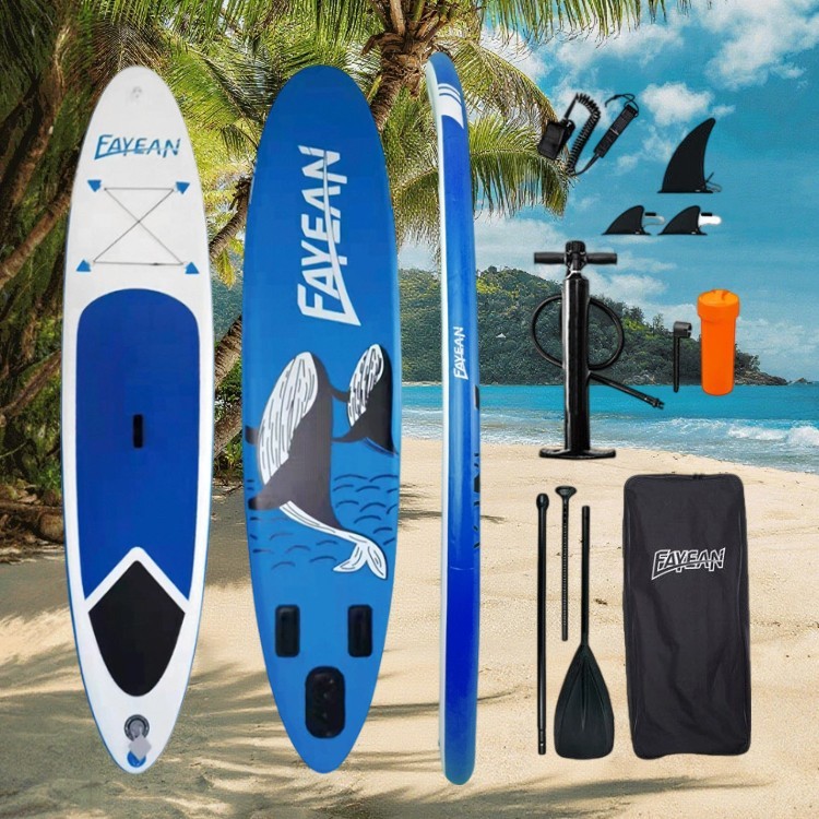 FAYEAN 11' Inflatable Stand Up Paddle Board 6'' Thick SUP