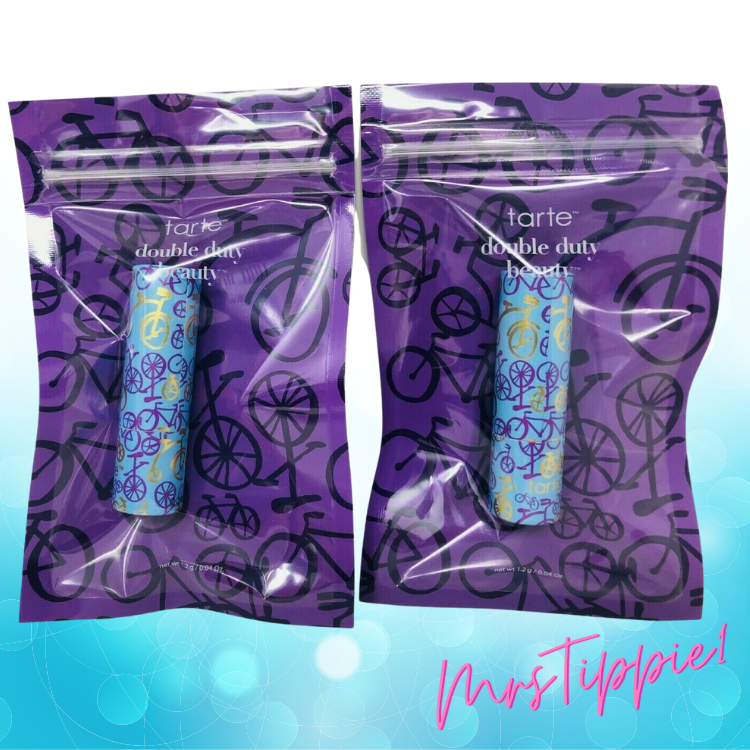 2 X TARTE LIPSTICK - BERRY CRUISER - GLIDE & GO BUTTERY - MINI - .04oz ea, NEW